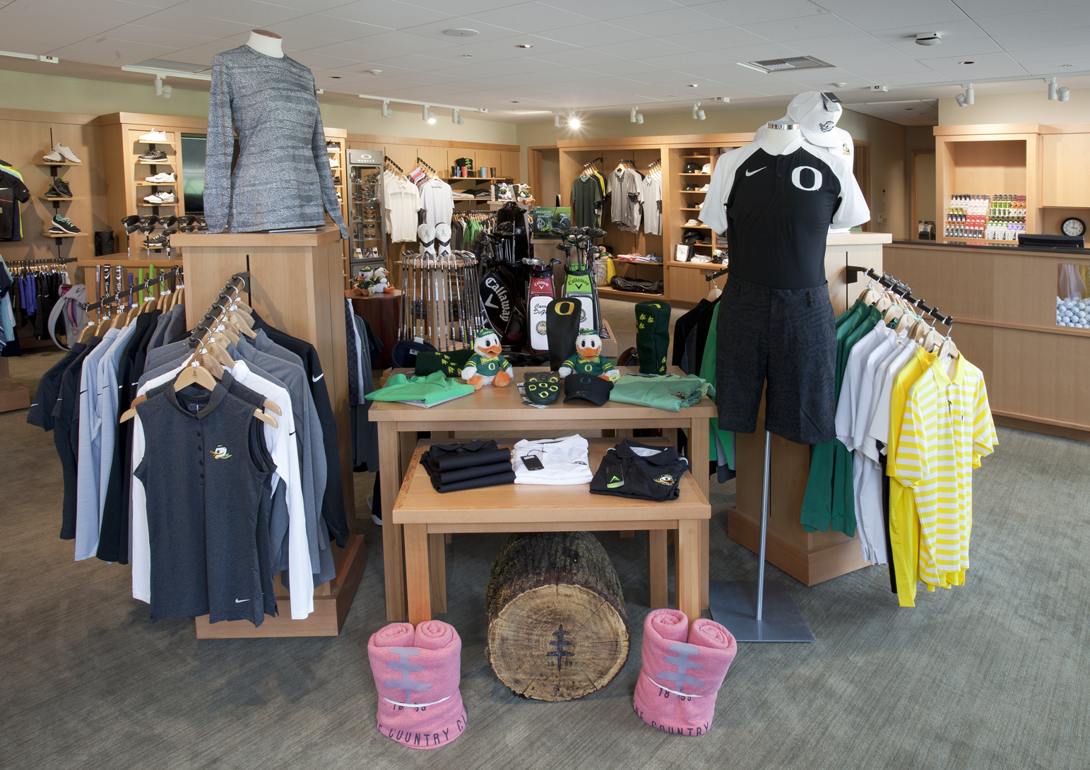 Golf Pro Shop  Newood Display Fixtures