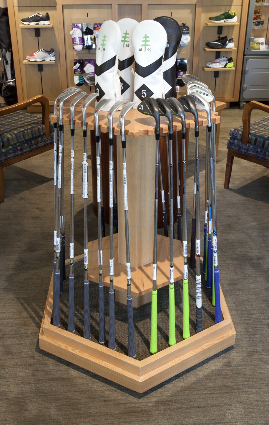 McGowen Displays, Inc  Traditional Golf Pro Shop Fixtures